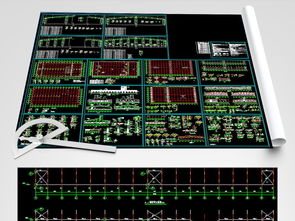 廠房鋼結構CAD施工圖與全屋定制圖紙資源全解析