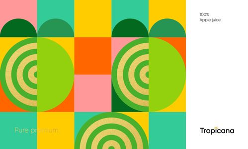 Tropicana 果汁品牌形象設計 視覺煥新與品牌活力重塑